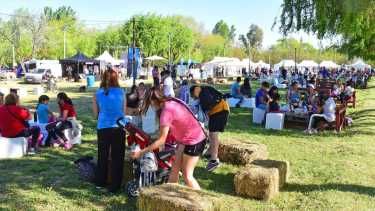 Primera edición del Festival de la Sidra y el Turismo Rural organizado en el predio Apycar. Foto: Andrés Maripe