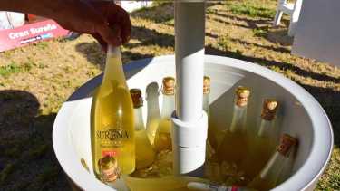 Roca 09/10/21: Primera edición del Festival de la Sidra y el Turismo Rural organizado por la municipalidad de General Roca en el predio Apycar. Foto: Andrés Maripe