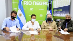 Se iniciará la obra de servicios de electricidad, agua y alumbrado público para 134 lotes de Viedma