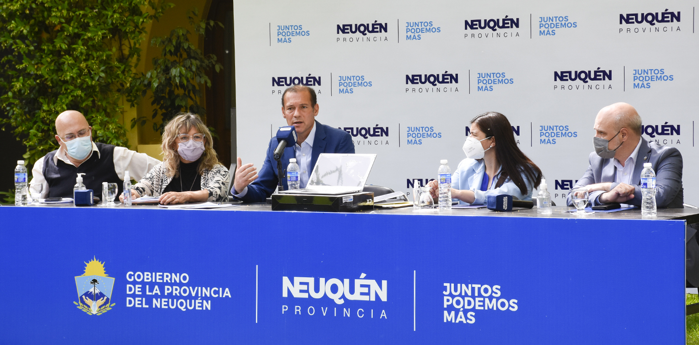 Gutiérrez aseguró que se afianzará el desarrollo del plan quinquenal 2019-2023 en Neuquén. Foto: Gentileza Neuquén Informa