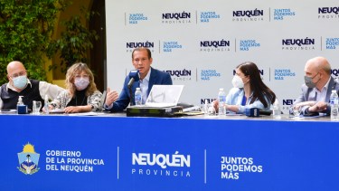 Gutiérrez aseguró que se afianzará el desarrollo del plan quinquenal 2019-2023 en Neuquén. Foto: Gentileza Neuquén Informa