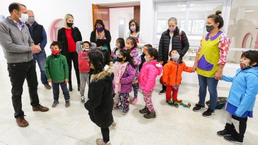 El gobernador Gutiérrez  en el acto de inauguración. Foto: Prensa de Gobierno.