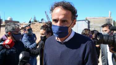 El ministro se dirigió luego a Cervantes. Foto Juan Thomes. 