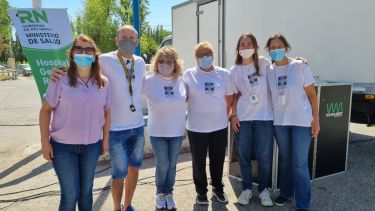 Las tareas de embellecimiento se concretaron en dos encuentros. Foto gentileza.