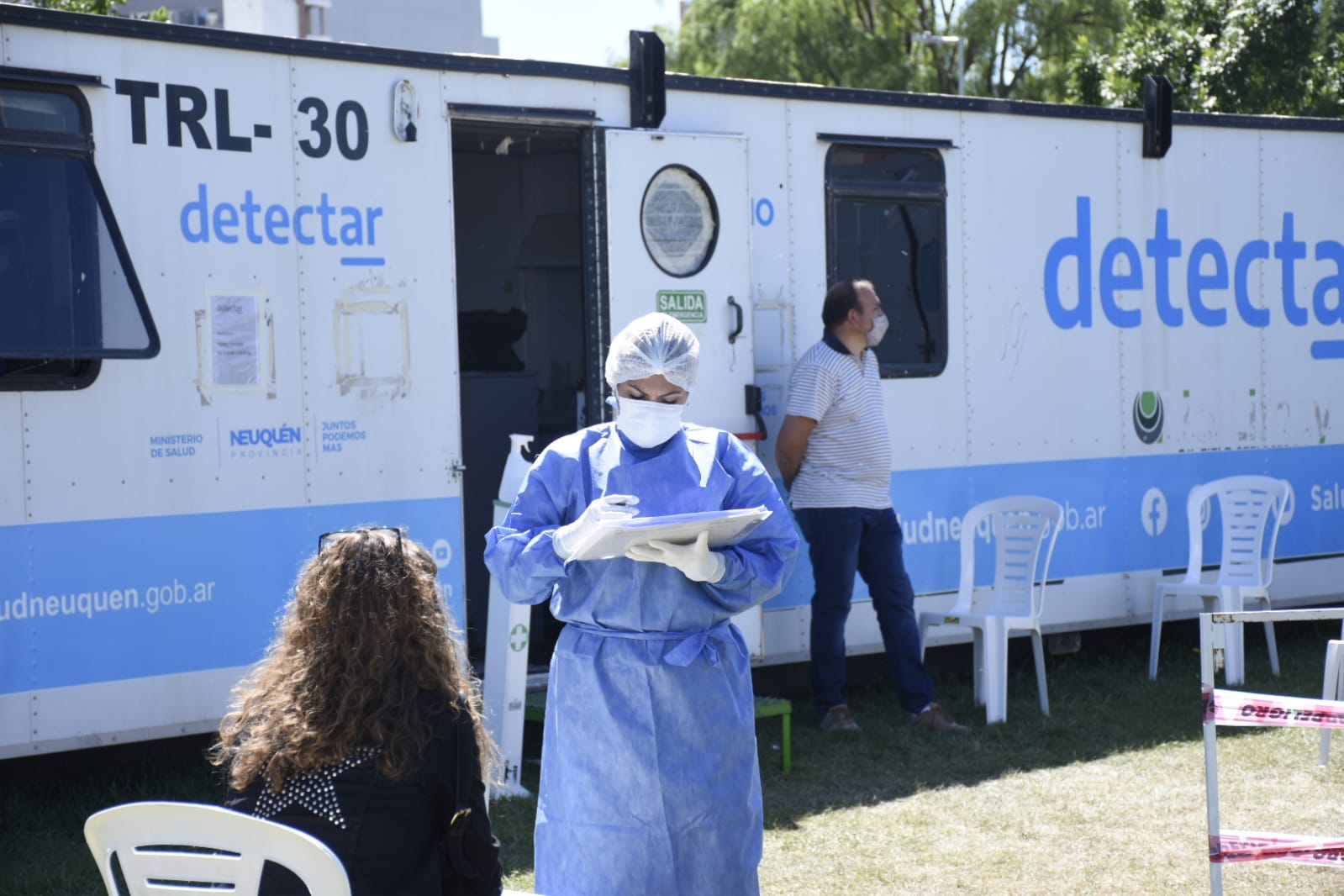 Ante el ingreso de la variante Delta recomiendan realizar testeos ante síntomas compatibles con Covid- 19 (Foto: Florencia Salto)