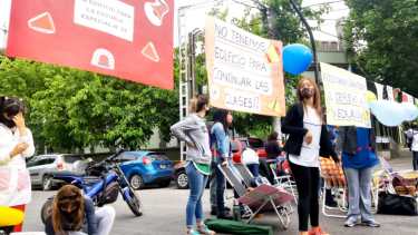 Una escuela especial de Neuquén pide un edificio propio para poder volver a las clases presenciales. (Gentileza)