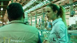 Tanya Bertoldi criticó a Figueroa durante una visita a la cerámica Neuquén