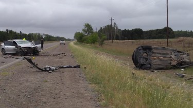 El hecho se produjo en el kilómetro 972 de la Ruta Nacional 3. Todos eran oriundos de esta zona. 