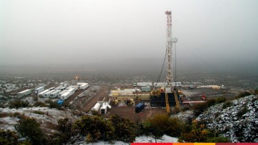 Estaba robando cables en un yacimiento en Neuquén y lo encontraron. (Gentileza)