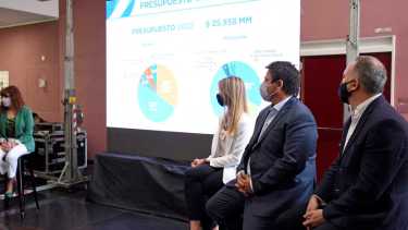 El equipo económico presentó los números 2.022 en el Museo Nacional de Bellas Artes (foto Florencia Salto)