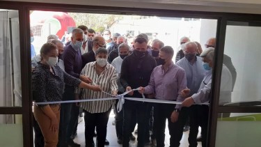 Estuvo la intendenta Liliana Martín; el ministro de Producción y Agroindustria, Carlos Banacloy y su par de Obras y Servicios Públicos, Carlos Valeri.