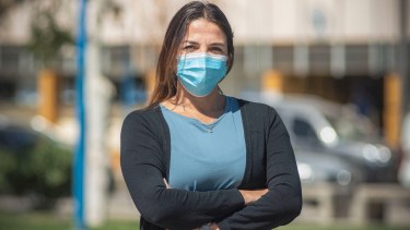 Ana Campos asumió al frente de la dirección de Tránsito de la comuna. (foto: gentileza Municipalidad de Roca)