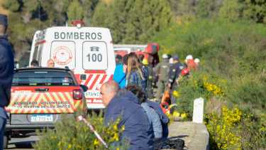 El accidente fue en el camino de los Siete Lagos, en la zona del Gauchito Gil. (Archivo/Patricio Rodríguez)