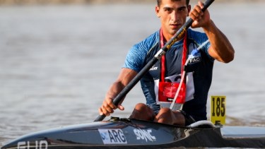 Franco Balboa terminó quinto en el K1 senior (distancia larga).