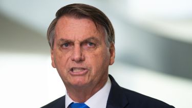Bolsonaro solo tuve un acto oficial en el último tiempo. Foto gentileza