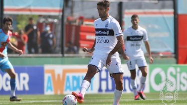 Emanuel Cecchini es el volante central titular en Gimnasia de La Plata. 