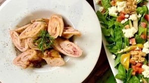 Tentate con estos rolls de cerdo rellenos de queso y panceta