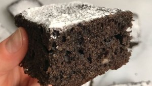 Cuadraditos chocobanana facilísimos