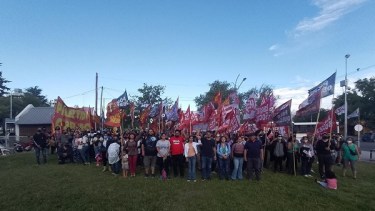 El Frente de Izquierda juntó a sus militantes para tratar de unir fuerzas para aumentar el caudal electoral que obtuvieron en las PASO (Gentileza Frente de Izquierda)