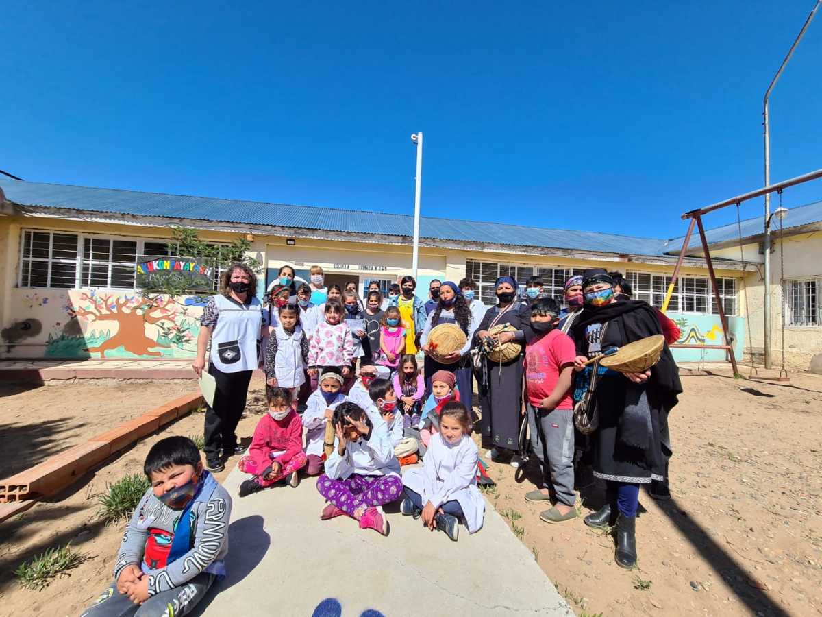 En la escuela Nº 269 de Filli Dei, de la zona rural se celebró el día de la interculturalidad. (Foto: Andrea Vazquez)