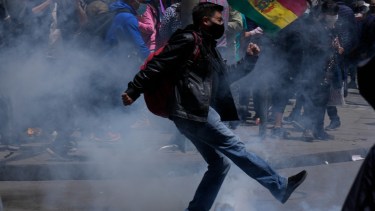 Hubo incidentes en algunas ciudades donde se realizaron las marchas opositoras. 