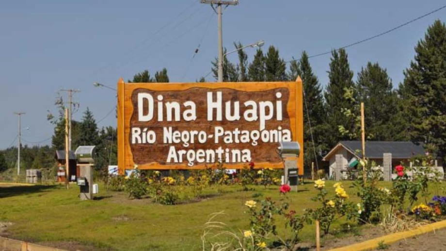 El municipio de Dina Huapi tiene una población cercana a los 6.000 habitantes. Foto: archivo