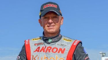 Ortelli logró su último podio en el TC en Viedma