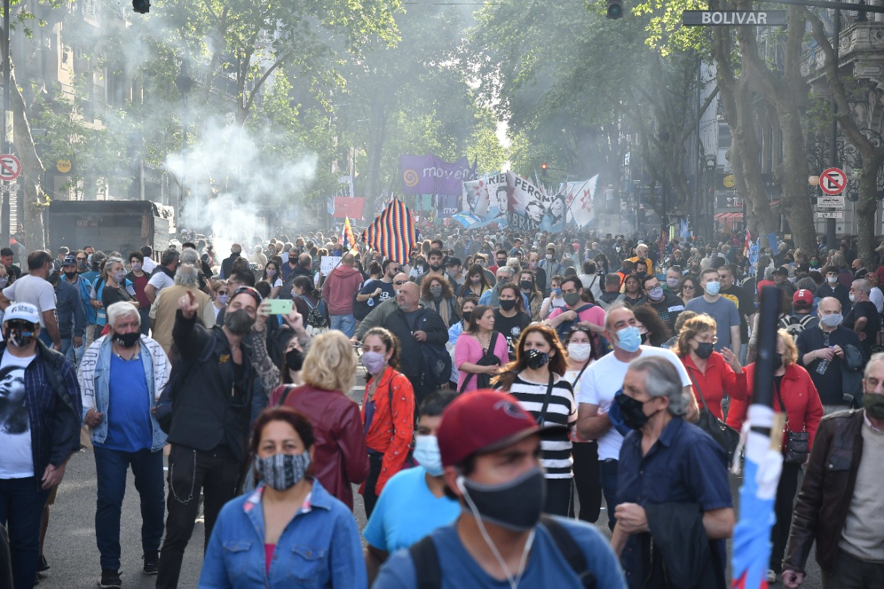 Día de la Lealtad: militantes y organizaciones sociales marcharon a la ...