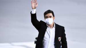 Gallardo disfruta de River, pero se enoja cuando le preguntan por su continuidad