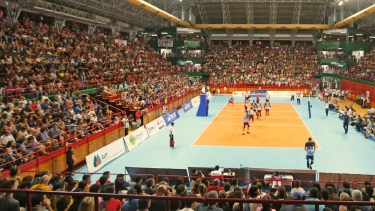 El Ruca Che volverá a tener vóley de primer nivel. Foto: archivo Juan Thomes 