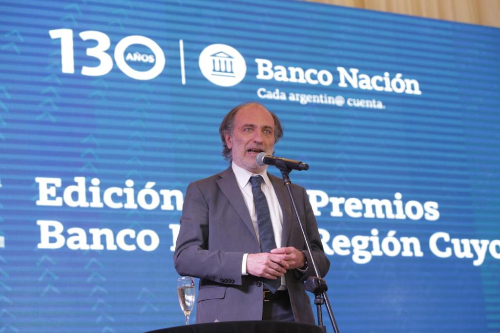 El presidente del Banco Nación, Eduardo Hecker - Foto: Banco Nación en Twitter. 