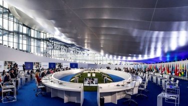 La presión sobre la primera cumbre presencial del G20 desde 2019 era fuerte.
