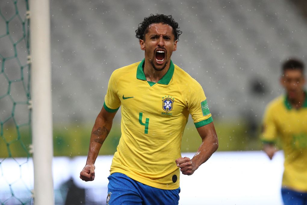 Marquinhos empató a los 25 del complemento para Brasil, que se llevó los tres puntos en los minutos finales ante Venezuela. 