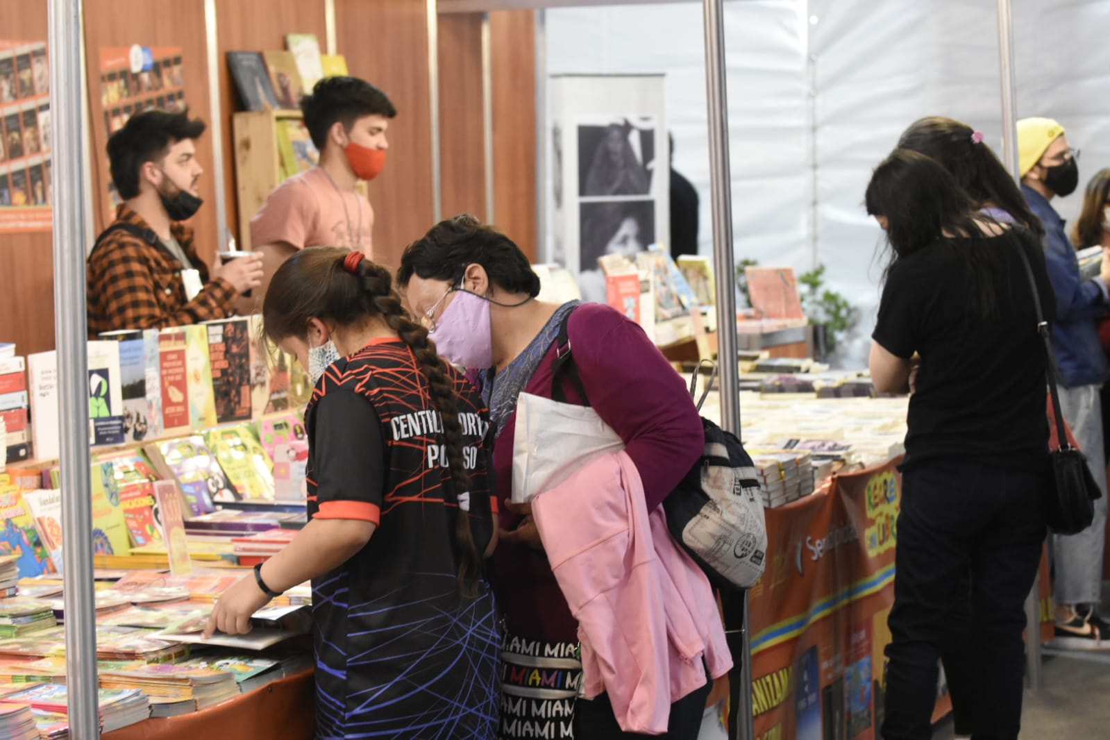Feria Internacional del Libro en Neuquén, edición 2021 (foto Florencia Salto)