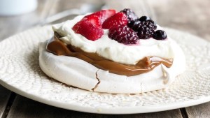 Mini pavlovas para darse un gustito
