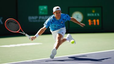 El Peque fue superior a Ruud en la tarde californiana y avanzó a cuartos en Indian Wells. 