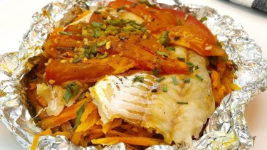 Cocina de Semana Santa: pañuelito de merluza