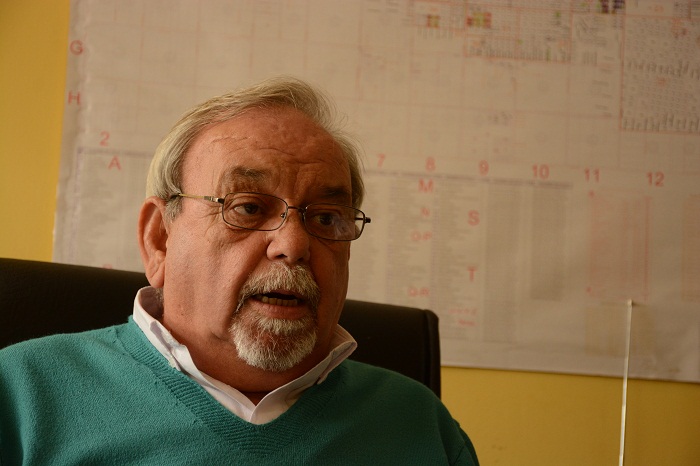 Alberto Gómez, exdirector de transito municipalidad. Foto: Cesar Izza