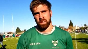 Lucas Pierazzoli, del club de rugby Hurling.