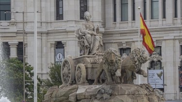 La Cibeles, ícono de Madrid. Foto: Ricardo Kleine Samson