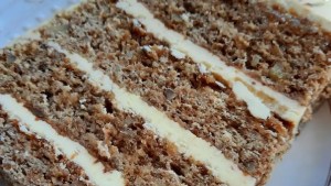 Torta de nuez para los paladares más exigentes