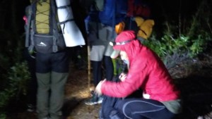 Un grupo de Neuquén caminó 18 horas en la montaña durante el temporal de viento hasta que los rescataron