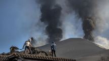 Imagen de Cumple un mes la erupción del volcán de La Palma sin perspectiva de que cese