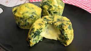 Tenés que hacer estos volcanes de espinaca y queso