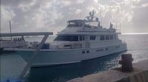 Imagen de Divisaron luces de bengala en la zona donde se perdió el yate con argentinos a bordo
