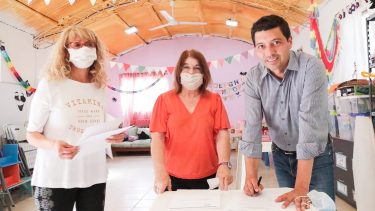 Marcos Koopmann y Marta Basile Foto: Prensa Legislatura de Neuquén