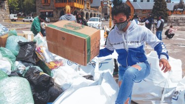 Fue una jornada distinta en el Centro Cívico de Bariloche.