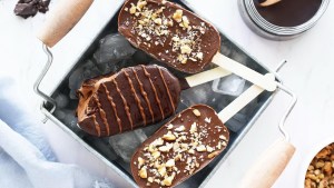 Una receta ideal para los fanáticos del helado y la chocolatada