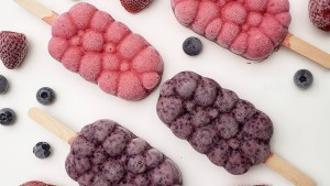 Palitos helados frutales y cremosos