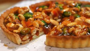 Tarta de frutos secos imperdible